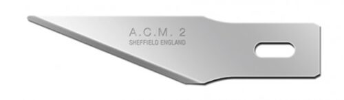 Swann Morton ACM No 2 Blade. Product No 9122 ( 5 carded )  or 9322 ( 50 Box )
