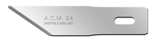 Swann Morton ACM No 24 Blade. Product No 9144 ( 5 carded )  or 9311 ( 50 Box )