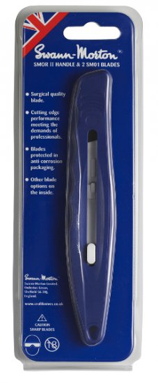Swann Morton SMORII Retractable Handle 4307 With 2x SM01 Blade