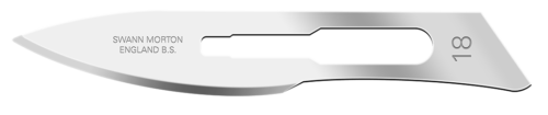 Swann Morton No.18 Blade